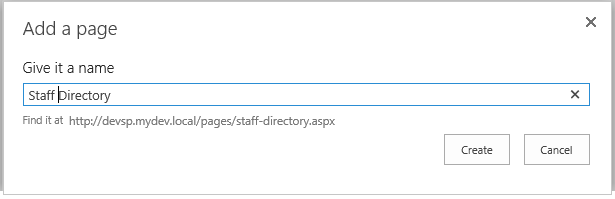add page Add Page