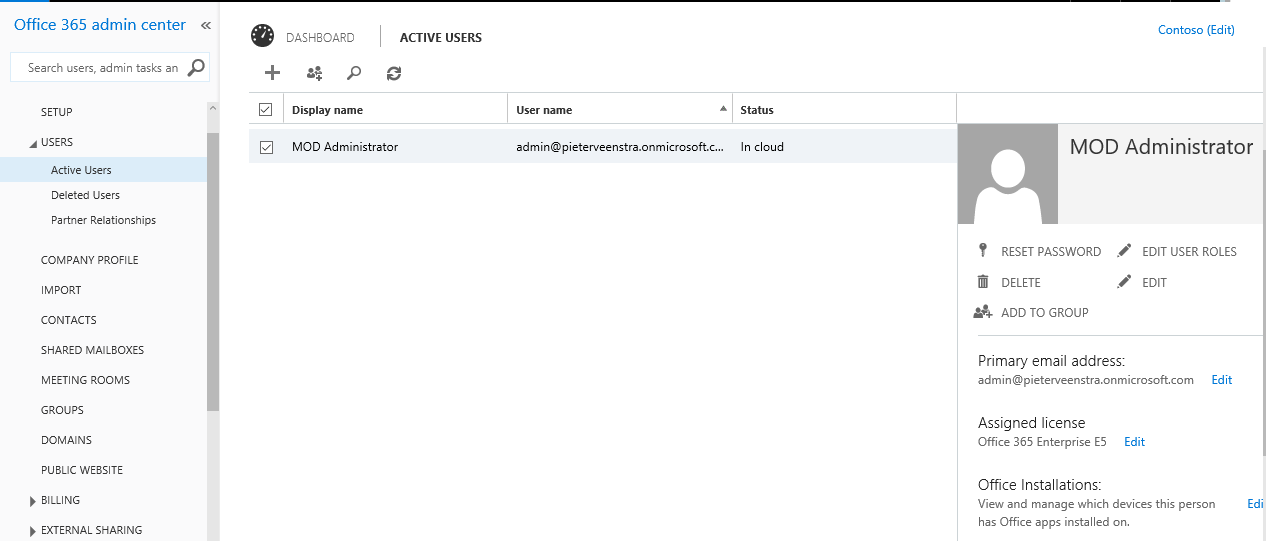 Assign a Project Online license to Office 365 users Assign a Project Online license to Office 365 users