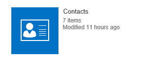 contacts contacts