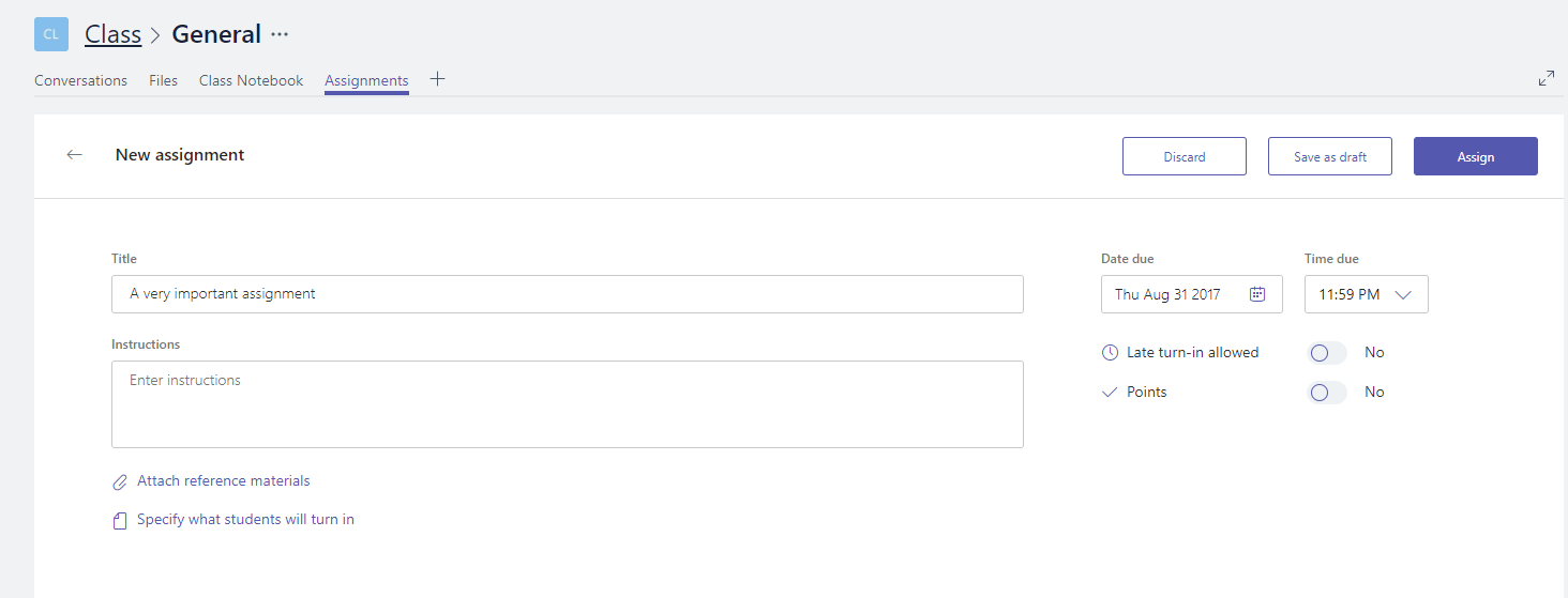 assignment Business vs educational tenant with Microsoft Teams
