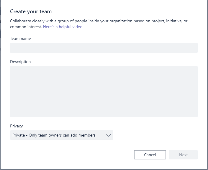 create your team Business vs educational tenant with Microsoft Teams