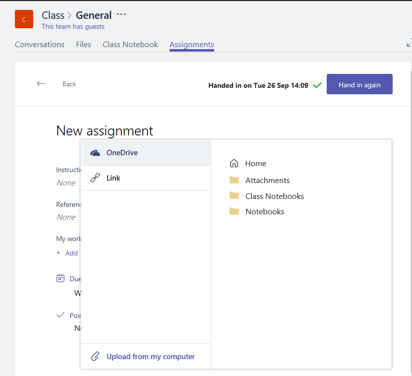 adddoctoassignment Microsoft Teams - Roles, a deep dive through Assignments