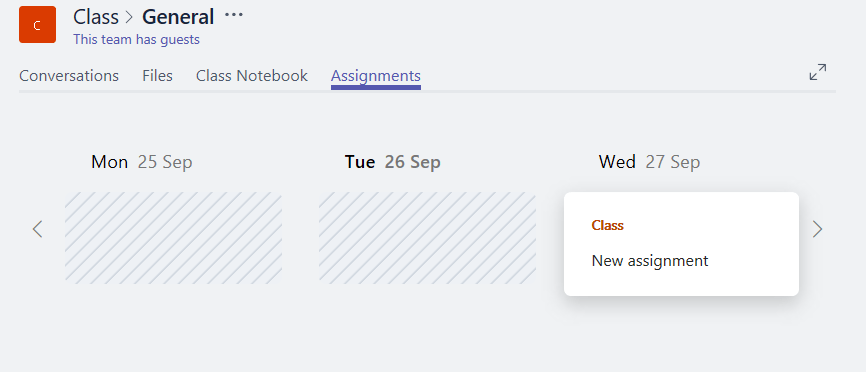 new assignment student Microsoft Teams - Roles, a deep dive through Assignments