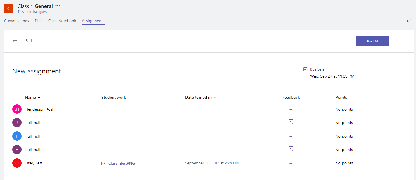 reviewapp2 Microsoft Teams - Roles, a deep dive through Assignments