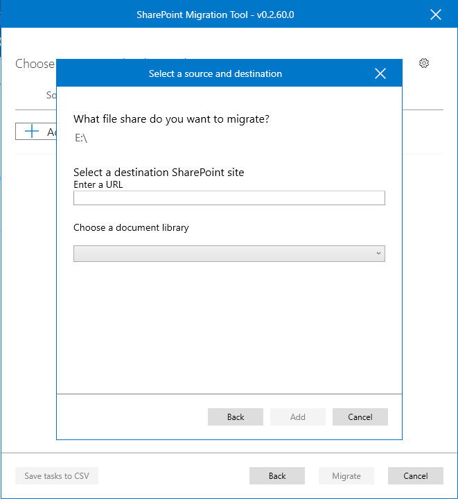 selectlibrary SharePoint - Migrations without 3rd party tools ... soon