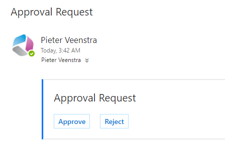 approvalrequest Microsoft Flow- Do you approve?