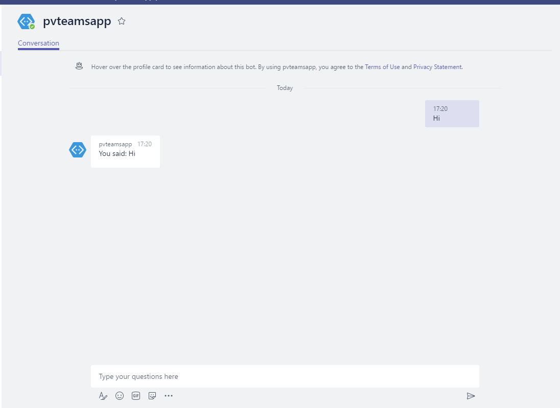 bot ready Microsoft Teams - Create your own apps!