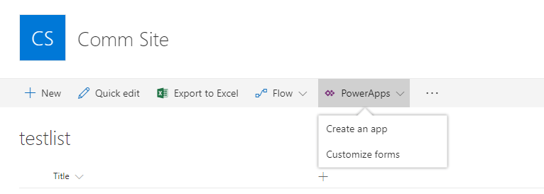 customize Office 365 - PowerApps is the new InfoPath, at last