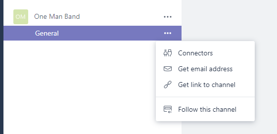 getemailaddres Microsoft Teams - be careful with email links to channels!