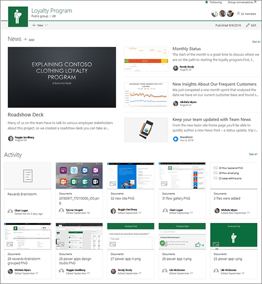 newteamsite Office 365 - Updates to team sites, Is Microsoft trying to deliver end solutions or a framework?
