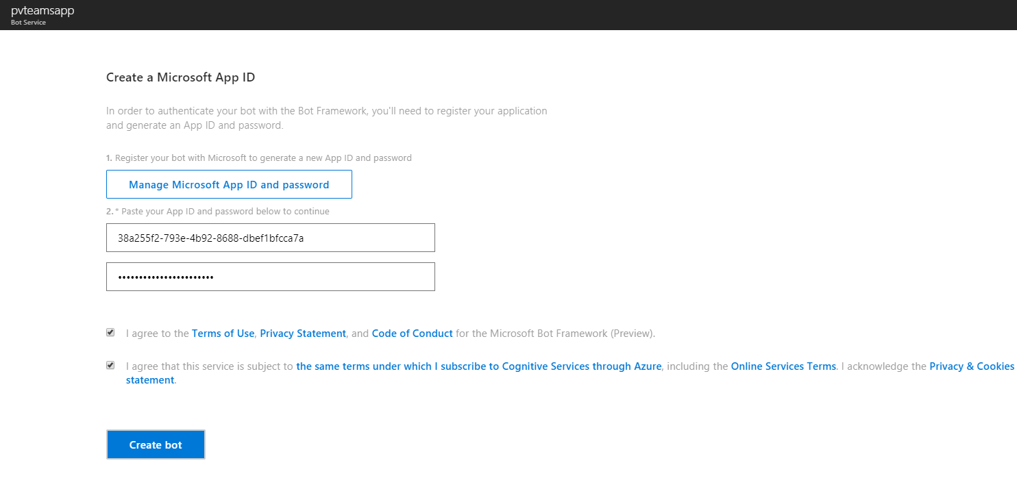pastepassword Microsoft Teams - Create your own apps!