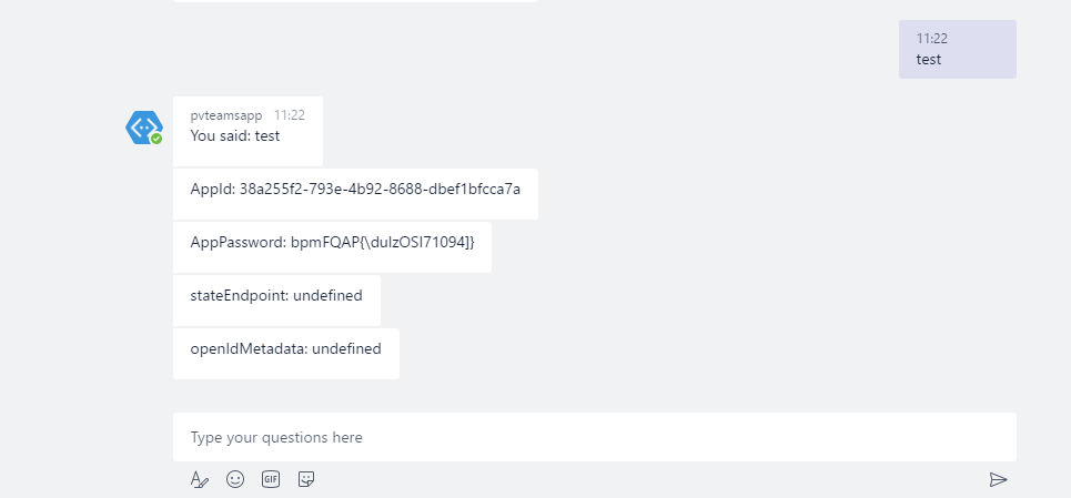 variable Microsoft Teams - Create your own apps! Part 2
