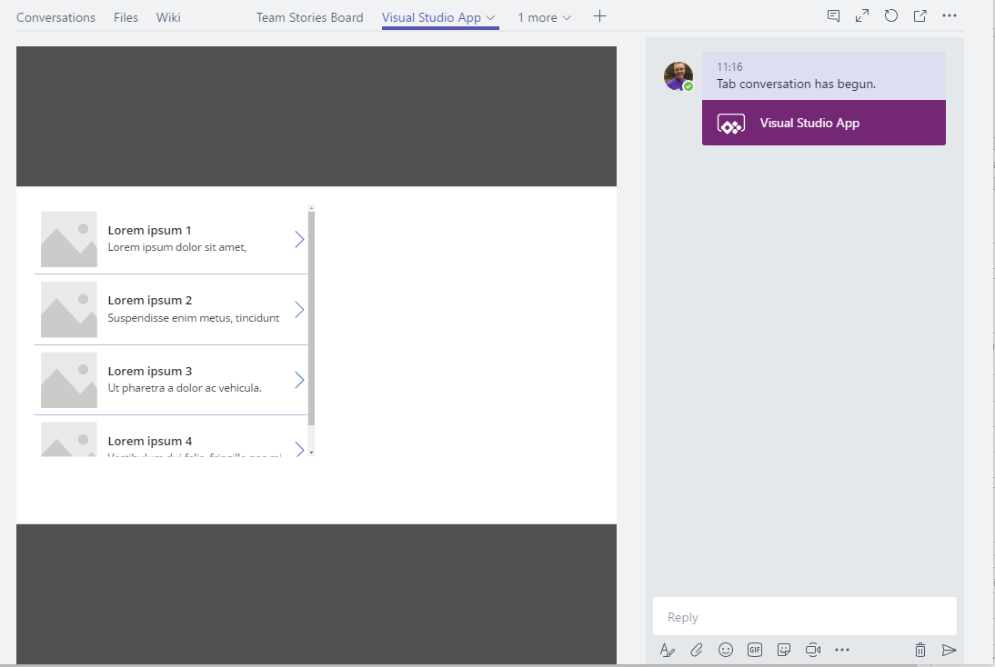 appadded Microsoft Teams - Integration with Visual Studio Team Services using PowerApps.