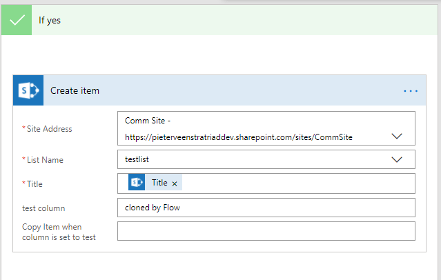 createitemflow Migrate to Power Automate from SharePoint Designer practical examples - part 1 - Clone list items