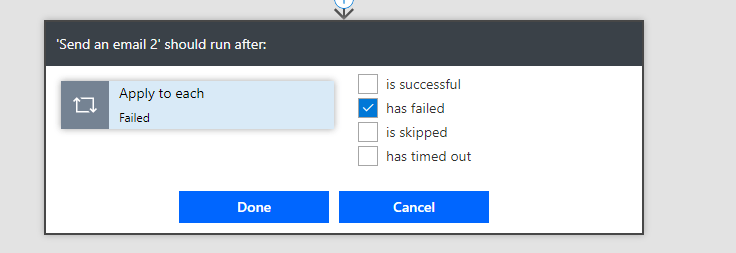 failedhandle How reliable is Microsoft Flow? - Error handling