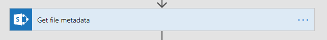 getfilemetadata Manipulating Files in SharePoint with Microsoft Flow