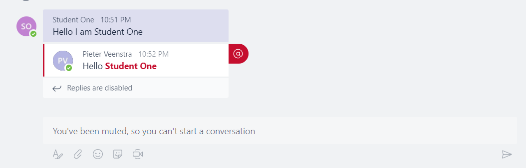 muted Microsoft Teams Education - How to keep your students quiet?