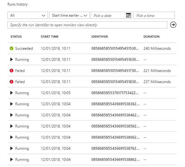 runhistoryazure How reliable is Microsoft Flow?