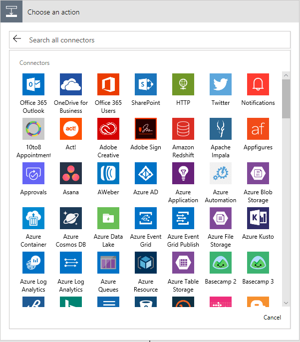 actionsapps Microsoft Flow - What SharePoint actions follow the triggers?