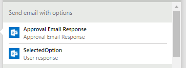 Dynamic content for send an email with options Dynamic content for send an email with options