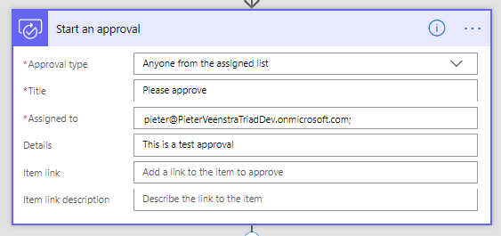 Start an Approval Start an Approval