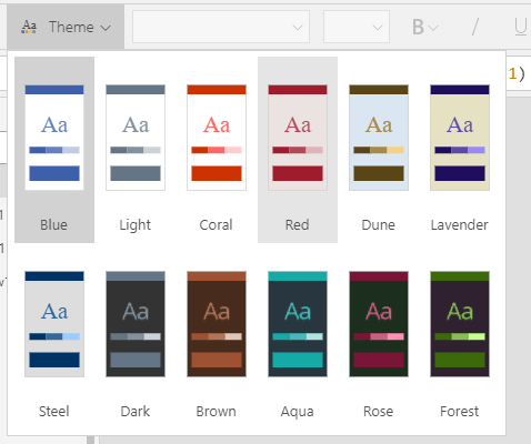 themes PowerApps and Microsoft Flow - Things you can't do (yet)!