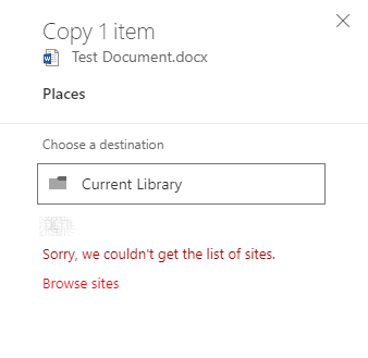 error1 SharePoint Online - 5000 documents and the library is full, well it might be or maybe not kind of bug