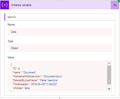 outputitemsdeleted When a file or item is deleted triggers in Power Automate