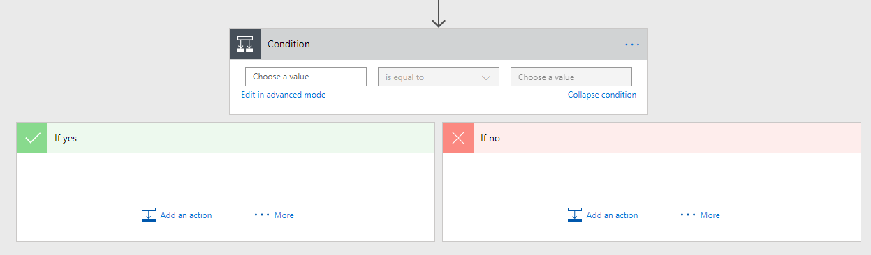 My conditional love in Microsoft Flow