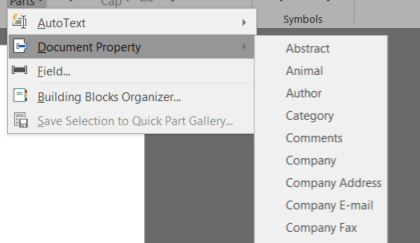 documentproperty SharePoint Online/2016 - Document Properties vs DocProperty