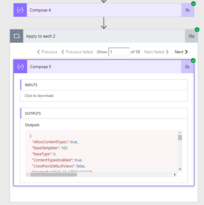 restapiapplytoeachoutput Using the REST API in Power Automate to get all lists in a SharePoint site