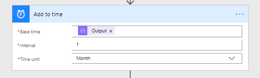 step4 Power Automate - Calculate next month - Resolved with workaround