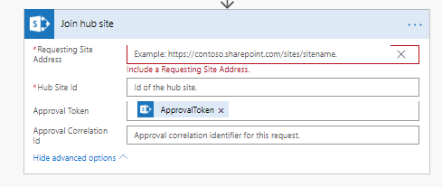 Include a requesting Site Address Include a requesting Site Address