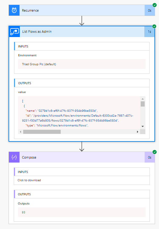 count flows The 250 flows limit in Microsoft Flow