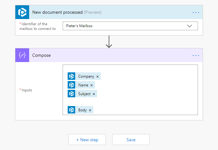 New document processed trigger