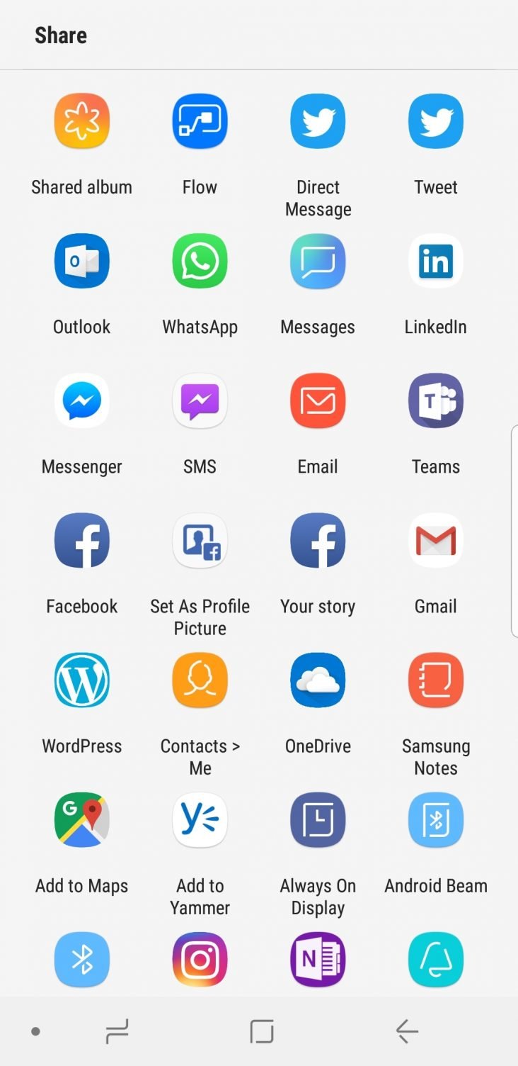 Share screen on Android