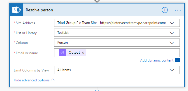 Set a SharePoint people field using a user's name