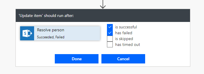 Run after settings to ignore the failure Run after settings to ignore the failure