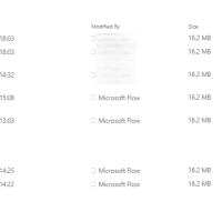 Item updated by a service account Item updated by a service account