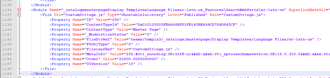 elements customstrings.js