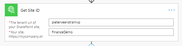 Get the site ID