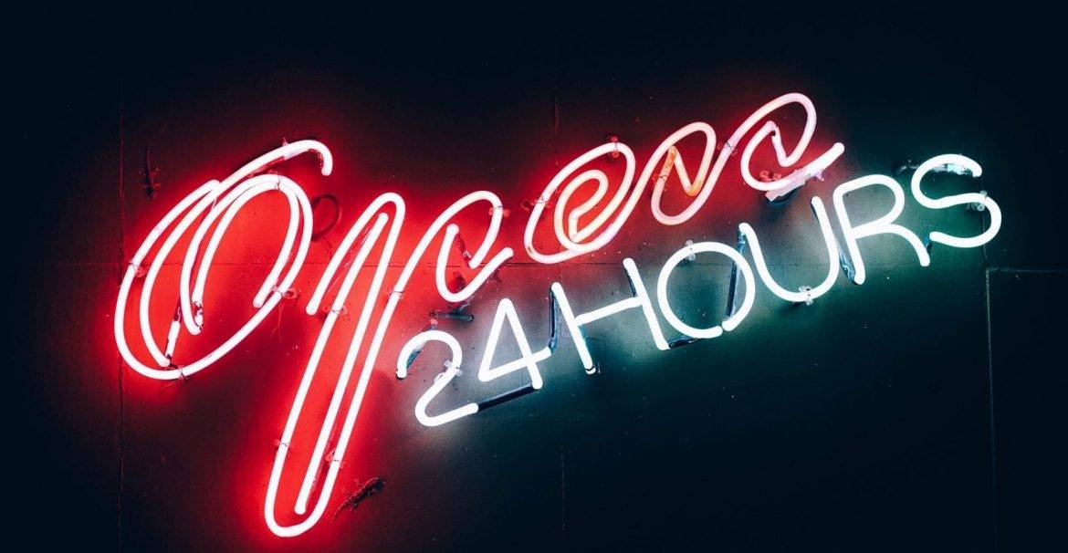 Open 24 hours