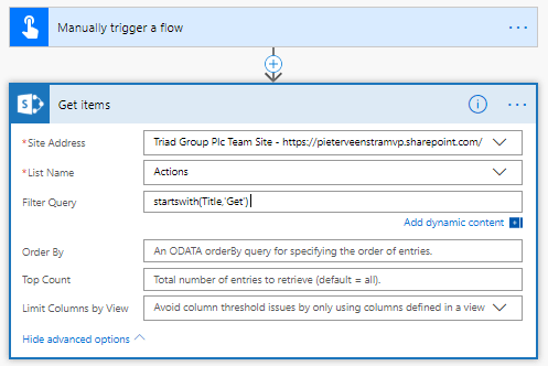 Possitive OData Filter