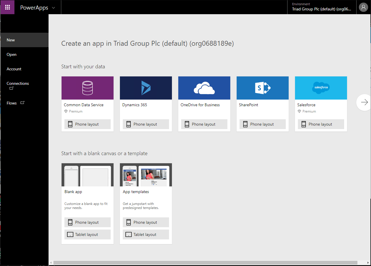 startfromdata2 Start from data app created