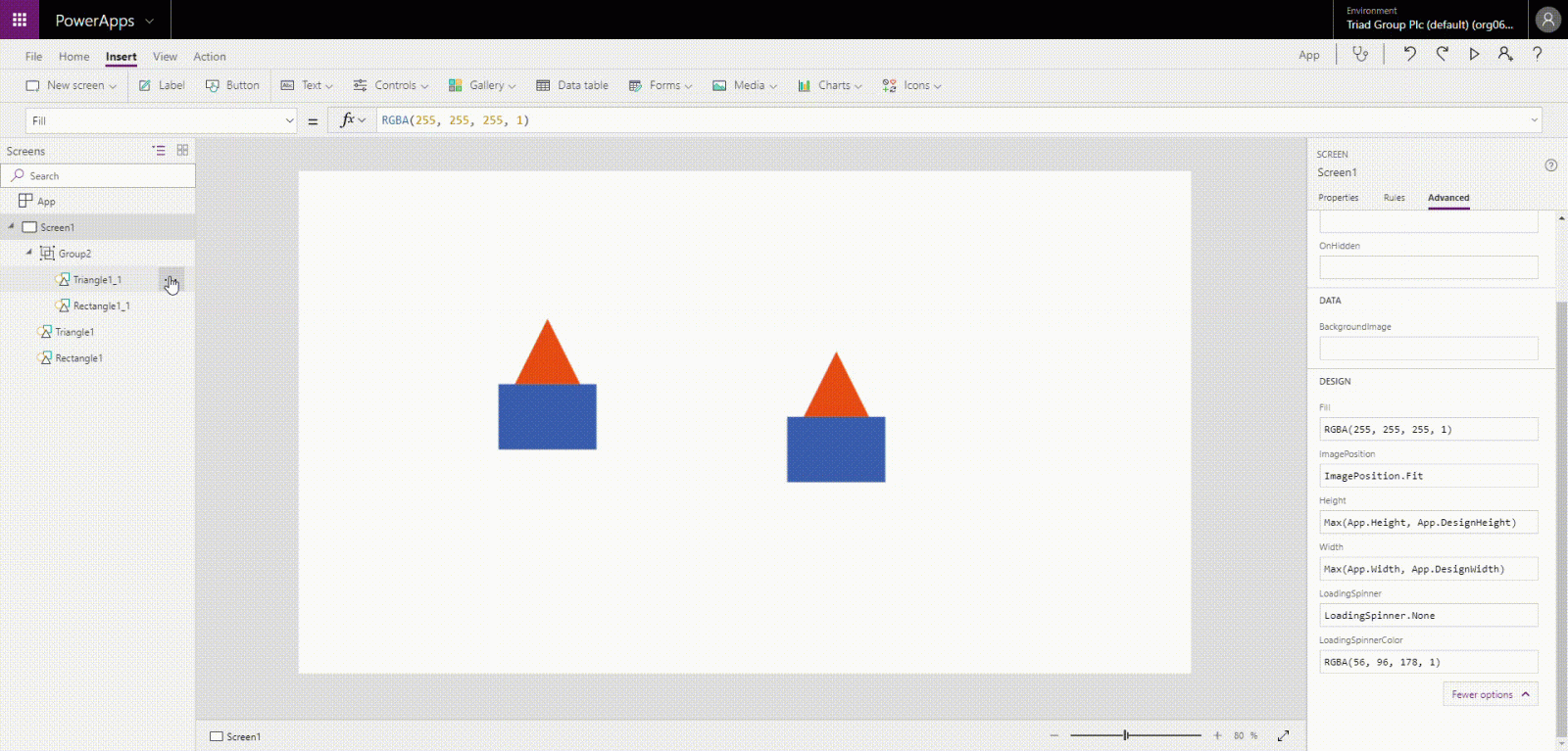 Grouping in Power Apps