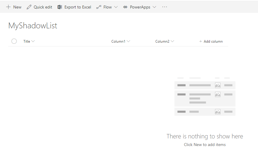 shadowlist Shadow list in SharePoint