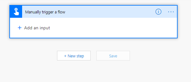 manuallytrigger Manually trigger a flow