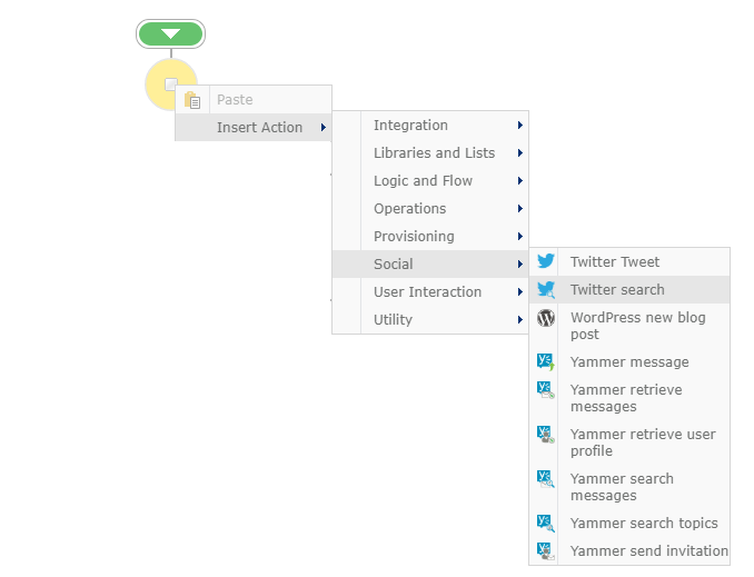 Add steps Nintex