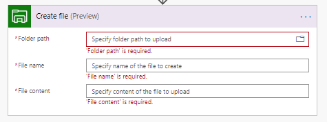 createfileazure Create a file in Azure Storage