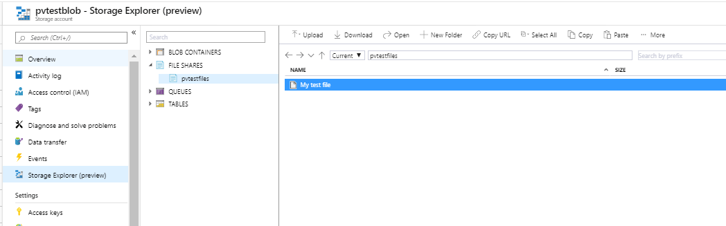 Storage Explorer